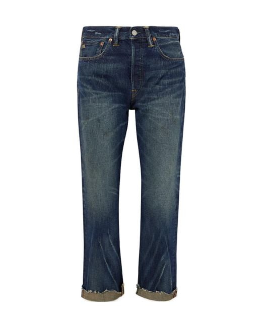 RRL Blue Darkwash Jeans