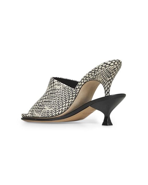 Jacquemus Multicolor Leather The Double Mules