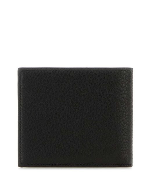 Givenchy Black Logo-Print Wallet for men