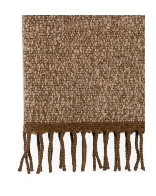 Uma Wang Brown 'Garrison' Scarf for men
