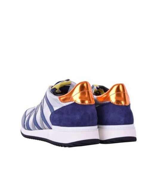Dolce & Gabbana Blue Logo Details Casual Sports Shoes for men