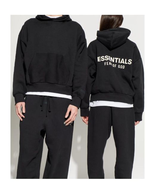 Fear Of God Blue Jersey Hoodie for men