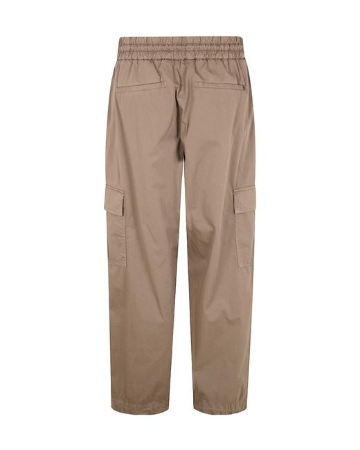 Dondup Natural Elasticated Waistband Cargo Trousers for men