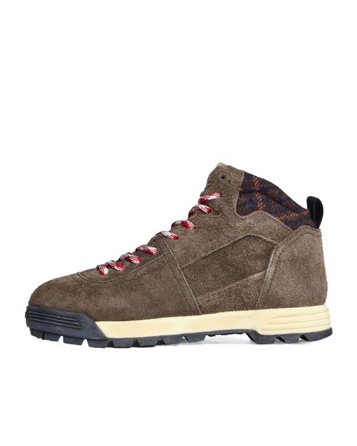 Autry Brown Malga Mid-Top Boots