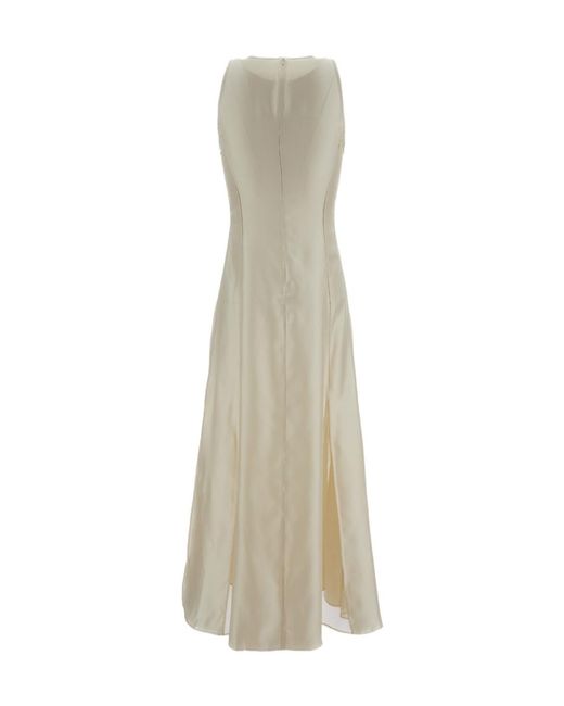 Loulou de Saison Natural Iraka Midi Dress