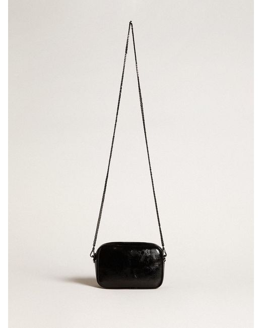Golden Goose Deluxe Brand Black Mini Star Embellished Shoulder Bag