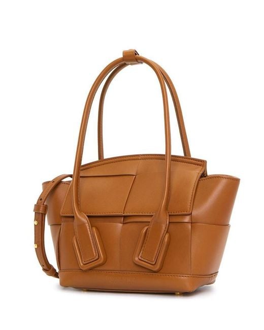 Bottega Veneta Brown Arco Single-Shoulder Bag