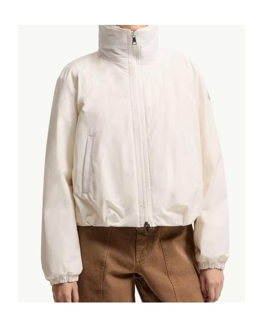 Moncler White Removable Down Filling Jacket