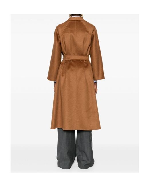 Max Mara Brown Long-Sleeved Coat