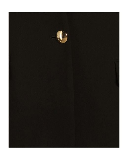 Isabel Marant Black Minimalist Single-Breasted Blazer