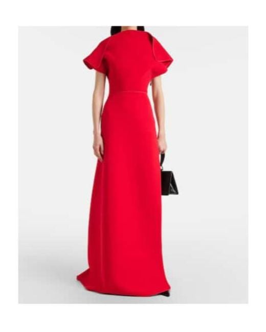 Maticevski Red Absolve Draped Gown