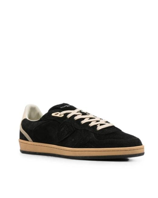 Philippe Model Black Pgal Low-Top Sneakers for men