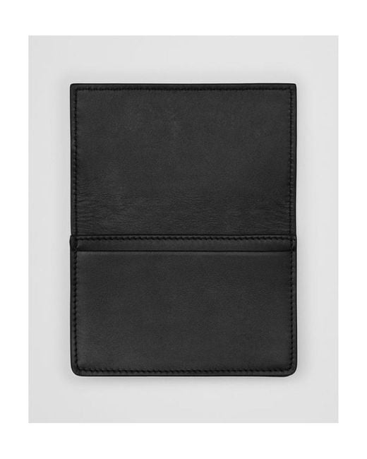 Bottega Veneta Black Weaving Details Wallet for men
