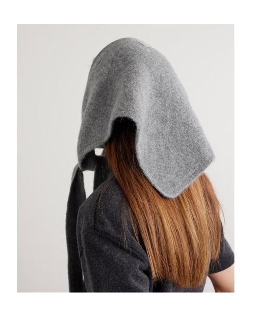 Jacquemus Gray The Gros Grain Shawl
