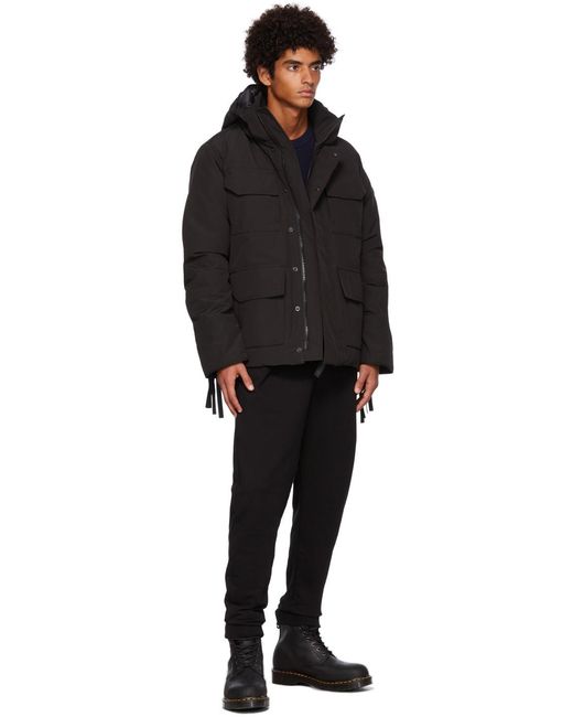 Canada Goose Black Huron Joggers for men