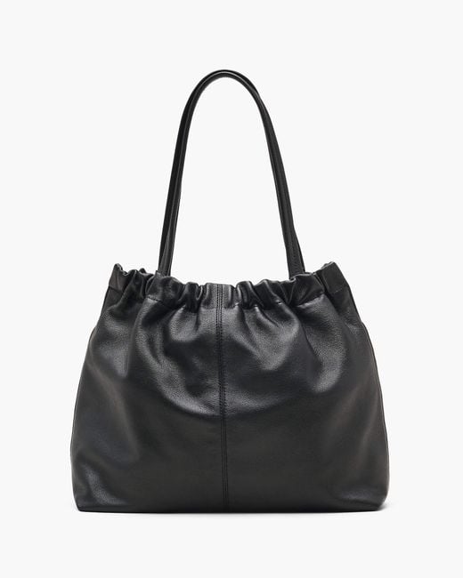 Marc Jacobs Black The Cristina Logo Detailed Tote Bag