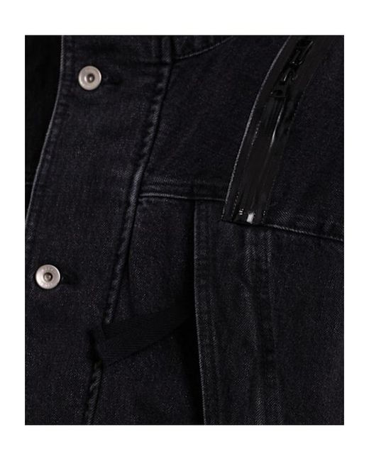 Sacai Black Denim Jacket for men