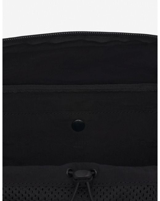 Maison Kitsuné Black Flash Fox Belt Bag for men