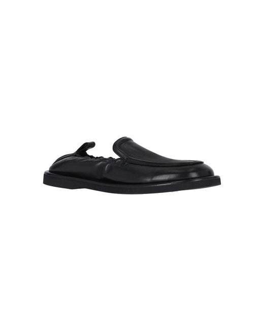 Studio Nicholson Black Donovan Backless Loafers for men
