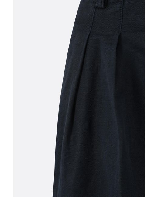 Aspesi Black High-Waist Palazzo Pants