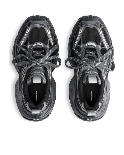 Balenciaga Black 6Xl Lace-Up Sneakers for men