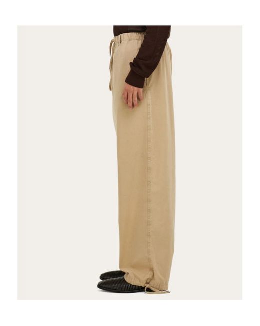 Ferragamo Natural Baggy Trouser for men