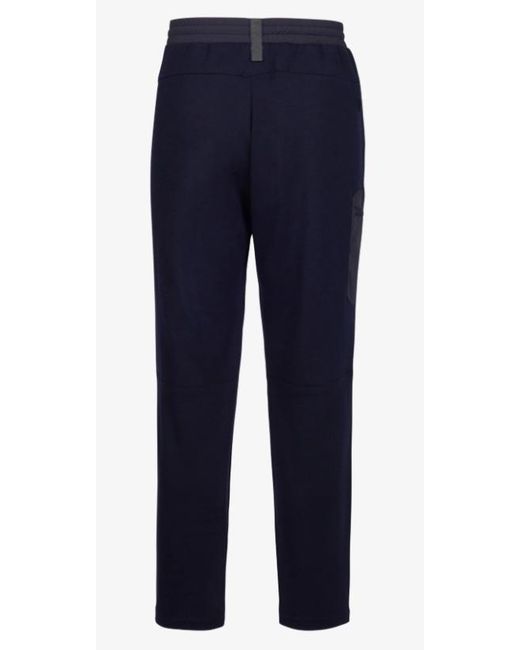 Sease Blue Drawstring Trousers for men