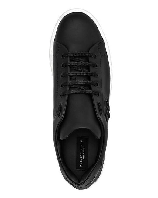 Philipp Plein Black Logo Details Casual Sports Shoes for men