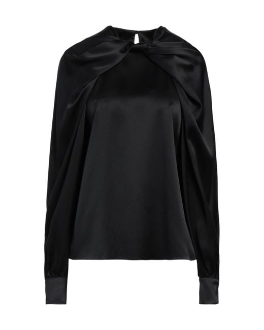 Sportmax Black Long-Sleeved Top