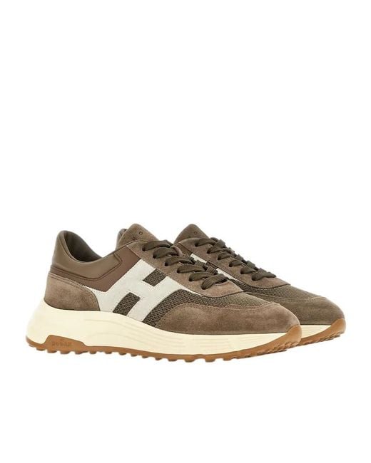 Hogan Brown Sneakers Hyperlight for men