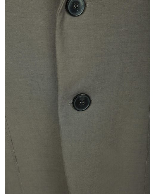 Harris Wharf London Green Button-Up Blazer for men