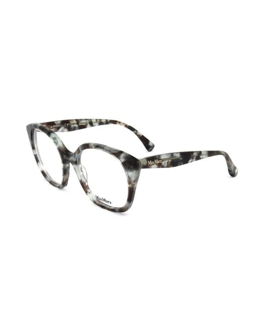 Max Mara White Cat-Eye Glasses