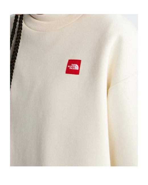 The North Face White Box Sweatshirt