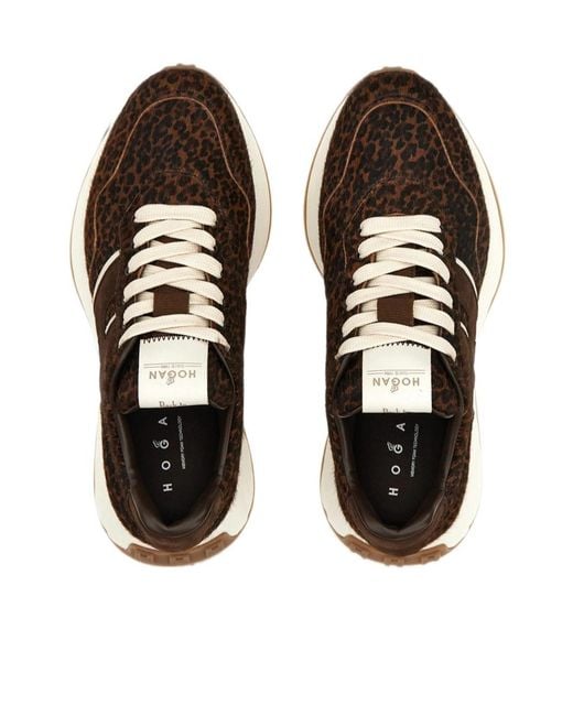 Hogan Black H641 Low-Top Sneakers