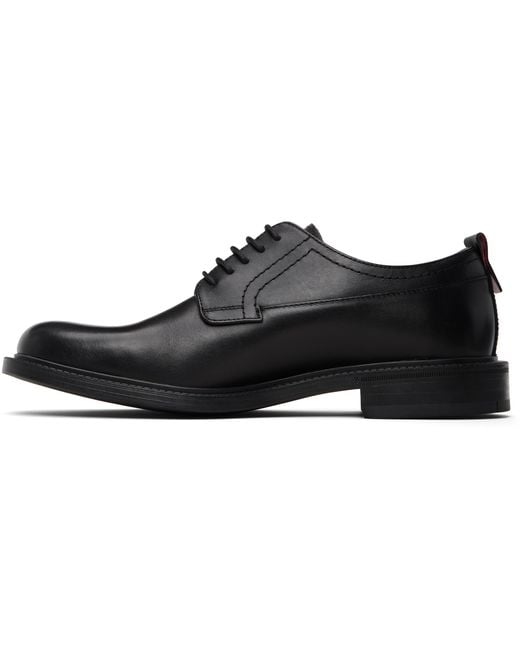 Boss Black Logo Tab Derby Shoes for men