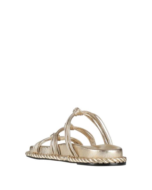 Farm Rio White Leather Sandals