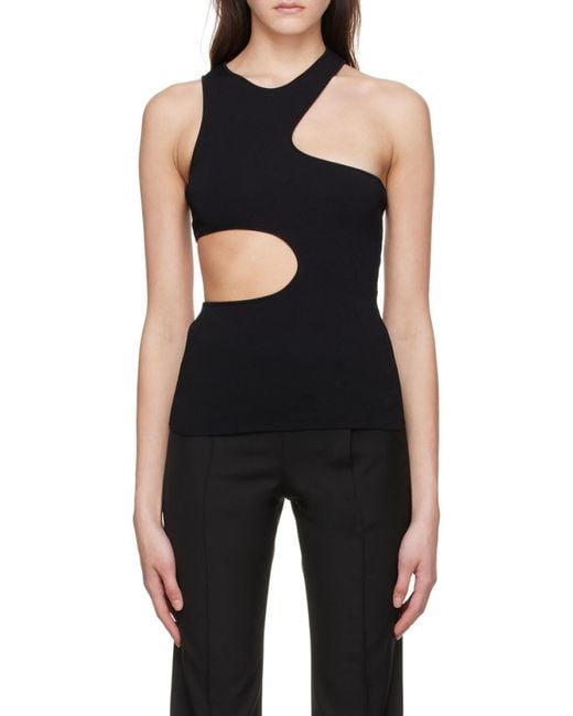 Stella McCartney Black Sleeveless Tops