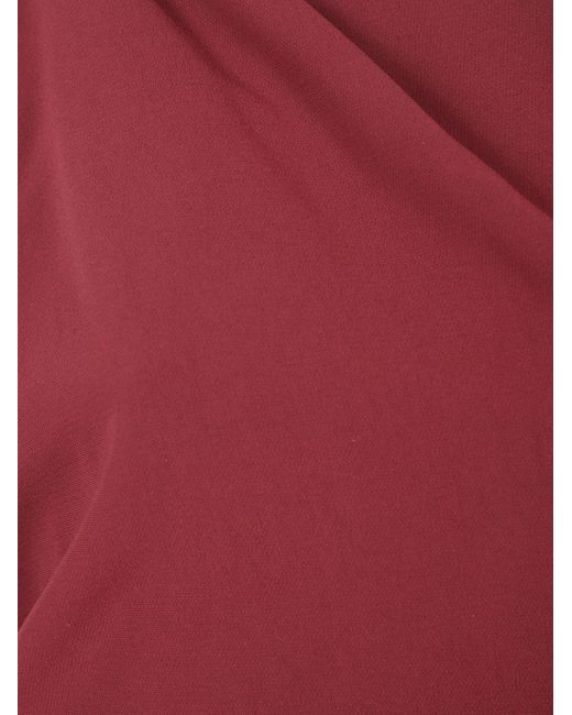 Max Mara Red Pianoforte Pentola Sleeveless Dress