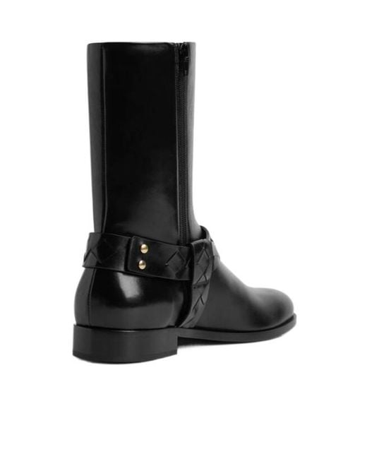 Bottega Veneta Black Achille Boot for men