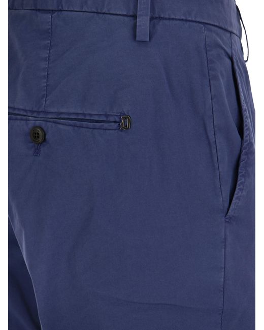 Dondup Blue Alfredo Slim Fit Pants for men