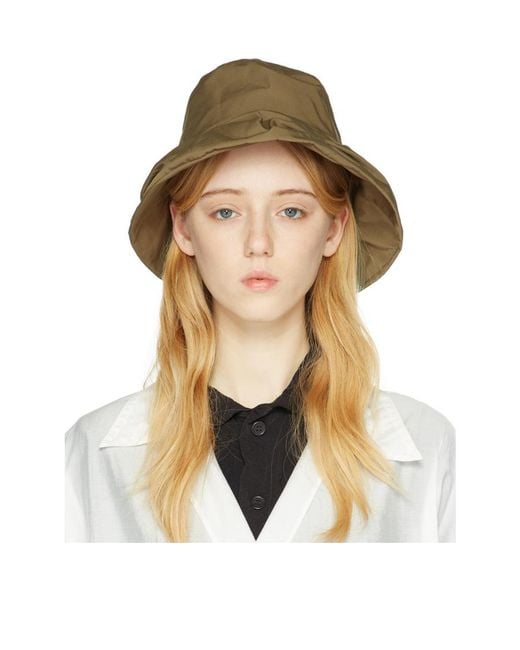 Y's Yohji Yamamoto Natural Gathered Hat