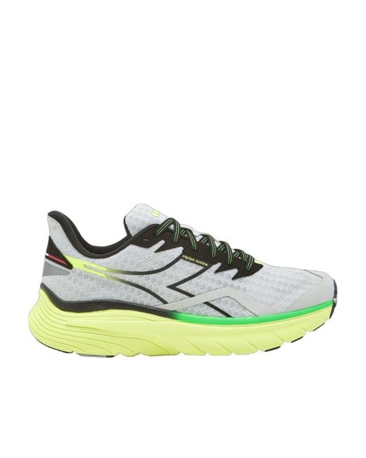 Diadora Green Logo Sports Shoes for men