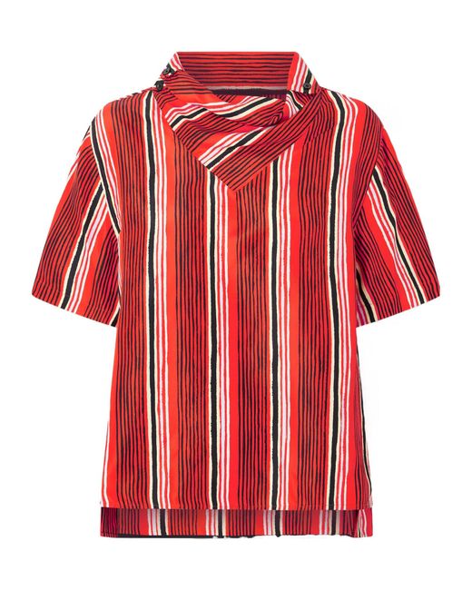Proenza Schouler Red Short-Sleeved Shirt