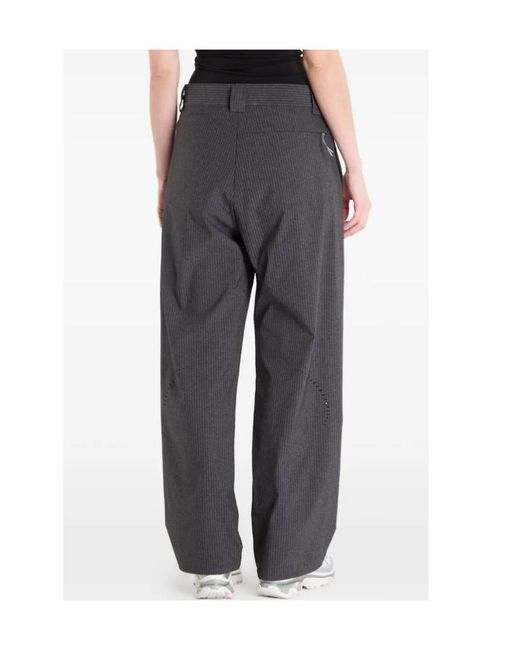Roa Gray Numb Pinstriped Packable Pants for men