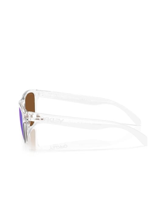 Oakley Purple Geometric Sunglasses for men