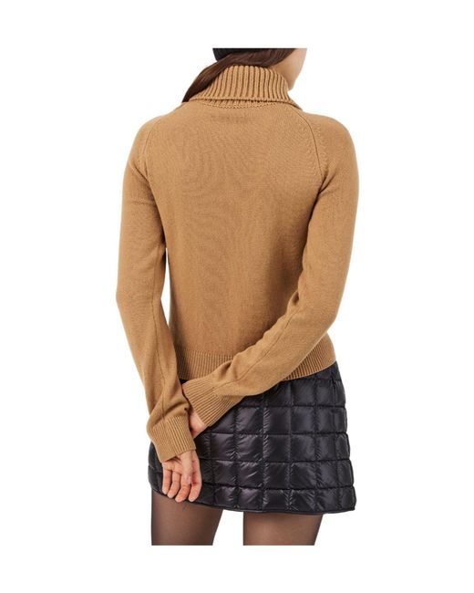 Moncler Natural Casual Knitted Sweater