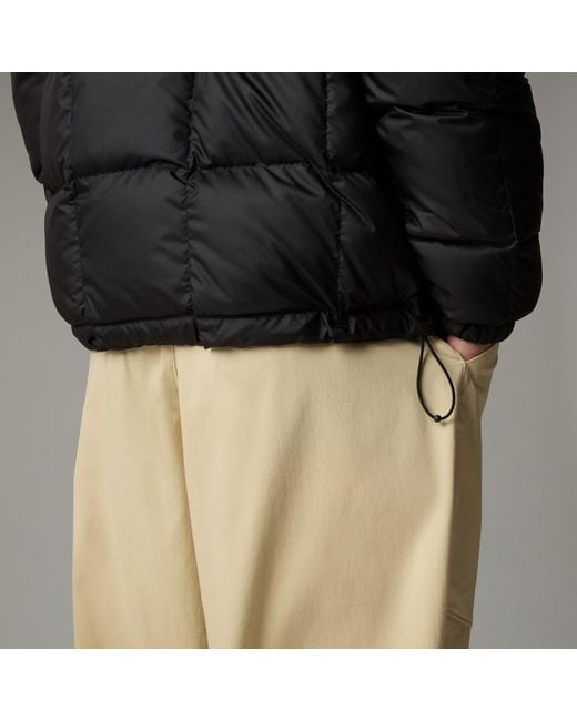 The North Face Black Lhotse Down Hooded Jacket for men