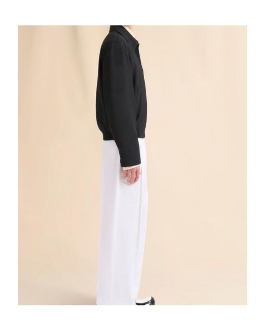 Marni Black Zipped Bomber Jacket for men