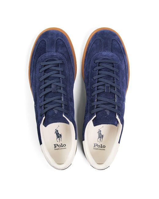 Polo Ralph Lauren Blue Low-Top Casual Shoes