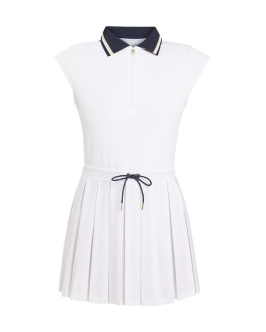 Varley White Slim-Fit Sports Dress